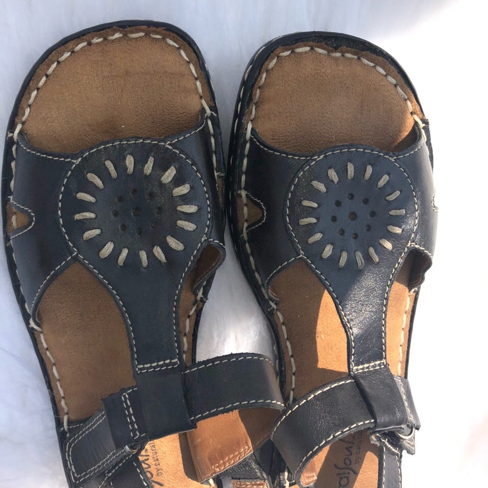Natural Sole Naturalizer Sandals Boho Shoes - Picture 3 of 6